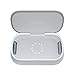 easycare Portable Multiuse UV Sterilizer Multifunctional Cell Phone Sterilizer Smartphone Sanitizer Cell Phone Cleaner, Cell Phone Aroma SPA House for Phone, Watch and Jewelry (White)