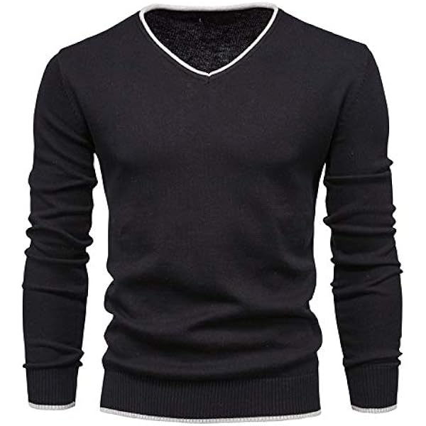 Amazon.com: xoxingysm Men's 100% Cotton Quarter-Zip Sweater Button