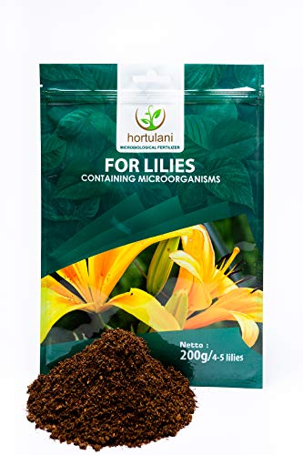 Hortulani Microbiological Fertilizer for Lilies -Advanced Soil Improver with Powerful Microorganisms for Thriving Gardens - Transform Your Soil, Cultivate Success!
