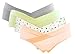 GIFTPOCKET Women's Under the Bump Maternity Panties Underwear, Pack of 4, Assorted Random Designs and Colors, M