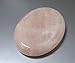 AA Plus Shop Rose Quartz Worry Stone Crystal, Love and Healing Personal Stone with Carry Pouch
