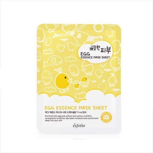 Esfolio Pure Skin Egg Essence Mask Sheet (10 Sheet per Pack)