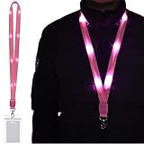 LED Light Up Flashing Cruise Lanyards Keychain Key