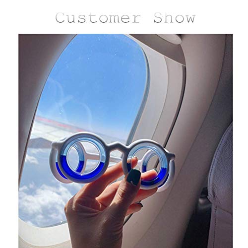 Updated AntiMotion Relieve Carsickness Glasses, Raised Nausea Relief