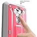 LG G3 Case, SUPCASE [Heavy Duty] LG G3 Case [Unicorn Beetle PRO Series] Full-body Rugged Hybrid Protective Case with Built-in Screen Protector (Pink/Gray), Dual Layer Design + Impact Resistant Bumper
