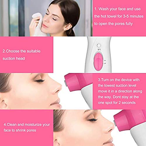 Electric Facial Pores Cleanser Blackhead Acne Removal Acne Pimple Spot Remover