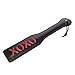 Kocome 1Pc Adult Toy Bondage Faux Leather Whip Handle Restraint SM Fetish Flogger (Black)