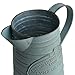 HyFanStr Shabby Chic Rustic Style Metal Jug Pitcher Flower Vase Can