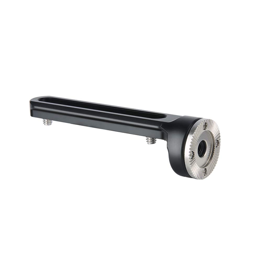 NICEYRIG NATO Rail to Rosette Mount Adapter for ARRI Standard DIY Rig, for RED DSMC2 Weapon/Epic-W/Scarlet-W/Raven