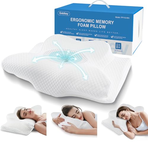 Almohada Cervicales y Cuello, Almohada Cervical de Espuma Viscoelastica