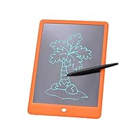 ☘️Writing Tablet☘️10 Inch LCD Writing Tablet Drawing Board Message Board Handwriting Pad E-write Drawing Graffiti Board with Stylus for Kids, Family Memo, Office Writing (Orange)