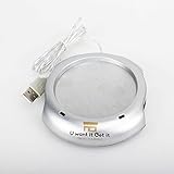 4-Port USB Mug Warmer - Coffee/Tea Warmer - Home/Office Use - Tea Travel Like Starbucks Ceramic Instant Stainless Hand Small Best Large Electric Hot