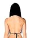 iHeartRaves Black Draped Hoodie, Hooded Cowl Rave Crop Top (One Size)