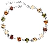 Mondaynoon Swarovski Elements Crystal Bracelets for Women the Flowing Starlight