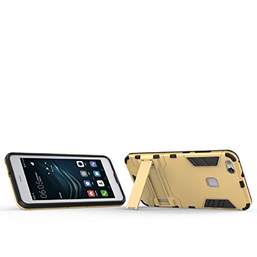 Huawei P10 Lite Case, AVIDET Shock-Absorption and Anti-Scratch PC+TPU Back  Case Cover for Huawei P10 Lite (Blue)