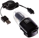 Delton Universal All in One Car and Home Charger Kit 3-in-1 Retractable MicroUSB Charging and Data Sync Cable for Samsung Galaxy S3/S4 HTC One LG Nokia Motorola Smartphones