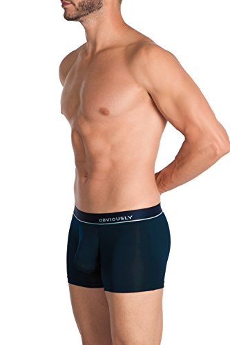 Obviously PrimeMan - Boxer Brief 3 inch Leg - Midnight - Small