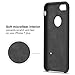 iPhone 7 Plus Case,RANVOO Premium Hybrid Soft Touch Silicone Rubber Protective Shockproof Case for Apple iPhone 7 Plus(Black)