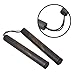 KidsHobby Martial Arts Foam Padded Practice Nunchakus (BLACK)