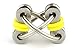 Flippy Chain Fidget Toy Stress Reducer by Tom's Fidgets - Perfect For ADD, ADHD, Anxiety, and Autism - Yellow