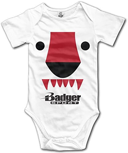 Chit Baby Onesies Badger Logo Funny Onesies Climb Romper