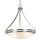 Monument 617600 Contemporary Brushed Nickel Pendant, 16-5/8 X 23-1/2 In.