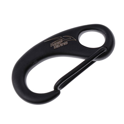 image for Dolity Scuba Diving Dive Stainless Steel Egg Quick Link Carabiner Snap