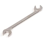 TEKTON 7/16 Inch Angle Head Open End Wrench | WAE83211 | Made in USA