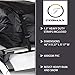 Fedmax Car Rooftop Carrier for Small Cars | Waterproof | Lock Included | Roof Top Luggage Bag (12CFT - Use with Racks)