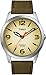 Timex Men's T2N632 Weekender Classic Casual Olive Leather Strap Watch
