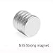 Coerni 100 Pack Strong Disc Neodymium Magnets - Durable Mini Magnets For Multi-Use