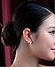 BeeSpring Sparkle Clear Stud Earrings Hoop Jewelry Gift