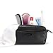 Leather Trave Toiletry Bag Dopp Kit for Men with Roomy Pockets