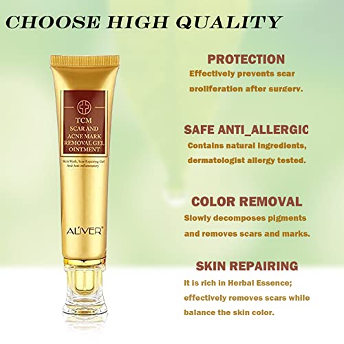 3 Pack Scar Removal Cream TCM Scar Cream for Surgical Scars, Acne