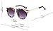 GAMT Fashion Arrow Mirrored Sunglasses Round Lens for Boys and Girls Flower Frame