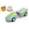 Toddys by siku 0101, Freddy Fluxy, 2-piece vehicle, Interconnectable, Turquoise/Green