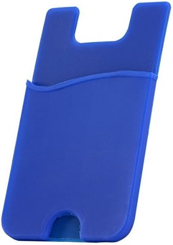 Posh Pocket - Self Adhesive Silicone Wallet for Smart Phones (Royale Blue)
