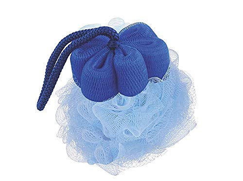 sp 118Bath Body Brush Loofah, Bath Body Back Brush, Nylon Mesh Pouf Loofahs