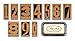 Cavallini Rubber Stamps Vintage Numbers, Assorted with Ink Pad