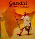 Front cover for the book Gandhi : Peaceful Warrior (Easy Biographies) by Rae Bains