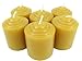 Beeswax Candle Works, 10-Hour Votives (Pack of 12) 100% USA Beeswax