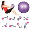 Dokpav 2pcs Pilate Balls 9 inch / 23 cm Small Fitness Yoga Ball Exercise Balance Ball for Pilates,Yoga, Core Training…