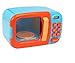 Just Like Home Microwave - Blue with Play Food (10+ Pieces)