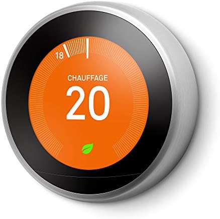 Nest Learning Thermostat Third Generation Exclusive For France Belgium And Netherlands Amazon De Baumarkt