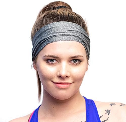 Red Dust ActiveLightweight Sports Headband – Moisture Wicking Sweatband - Ideal for Running, Biking and Athletic Workouts