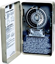 Click Here to See More Images Tork 1104 Time Switch, 24 hours Dial, DPST Timer - Indoor Only