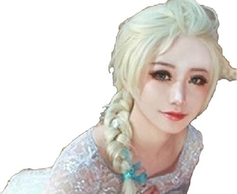 Amazon Co Jp アナと雪の女王エルサ ウィッグ 雪の結晶 髪飾り ウイッグ単品 スポーツ アウトドア