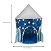 PEPECO Children Play Tent Kids Rocket Ship Indoor Playhouse