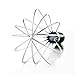 DRAGONN Set of 3 Stainless Steel Silicone handles. Milk & Egg Beater Balloon Metal Blending, Beating and Stirring. Whisk