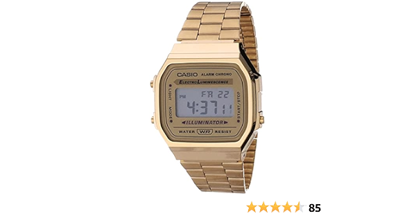 CASIO Vintage Collection A168 Watch, Gold : Casio: Amazon.com.au: Clothing,  Shoes \u0026 Accessories